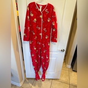 Jenny girl vintage Christmas tweety onesie size large